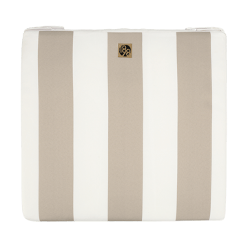 Cojín para silla Lunda 42x45 cm - Taupe striped - 1898