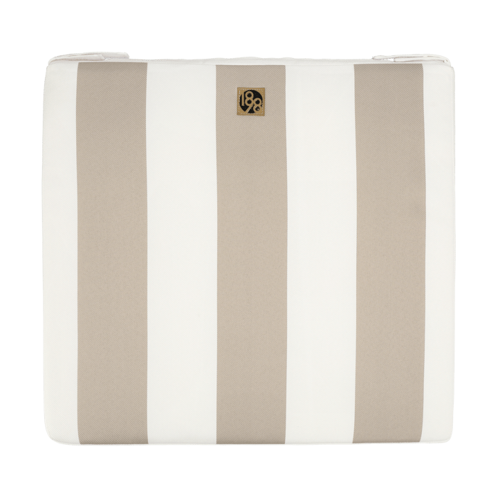 Cojín para silla Lunda 42x45 cm - Taupe striped - 1898