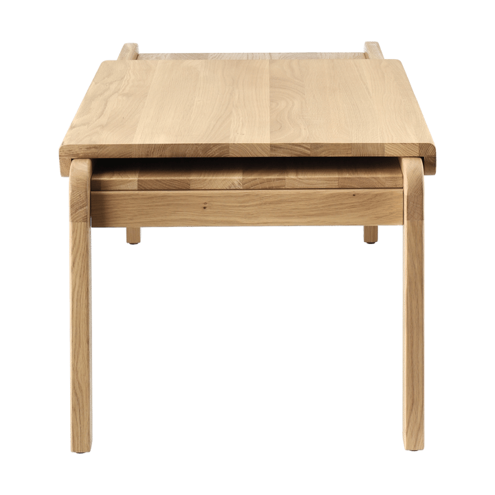 Mesa de centro Knutskog 115x52x41 cm, Naturlackad ek 1898