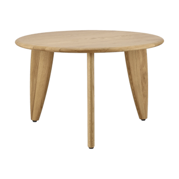 Mesa de centro Lyckeby Ø60x37,5 cm - Naturlackad ek - 1898