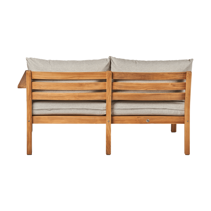 Módulo de sofá 2 plazas izquierda Stockaryd teak/light grey 1898