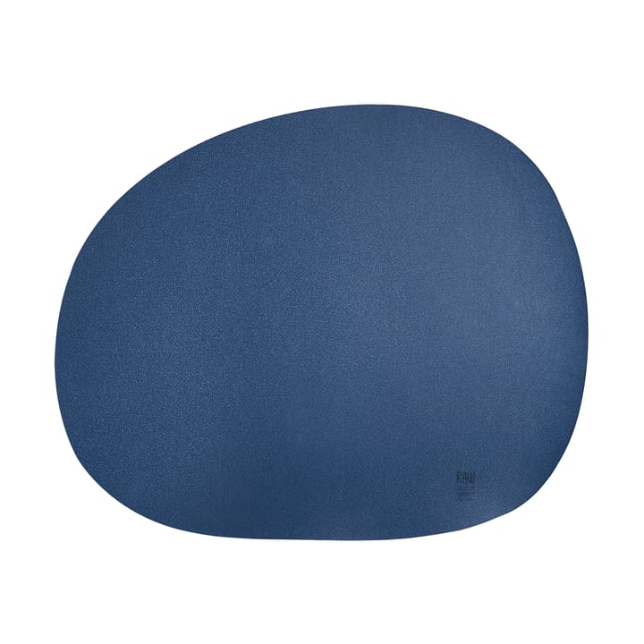 Mantel individual Raw 41 x 33,5 cm - azul oscuro - Aida