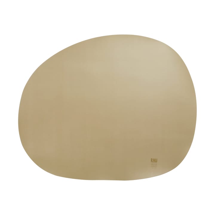 Mantel individual Raw 41 x 33,5 cm - beige - Aida