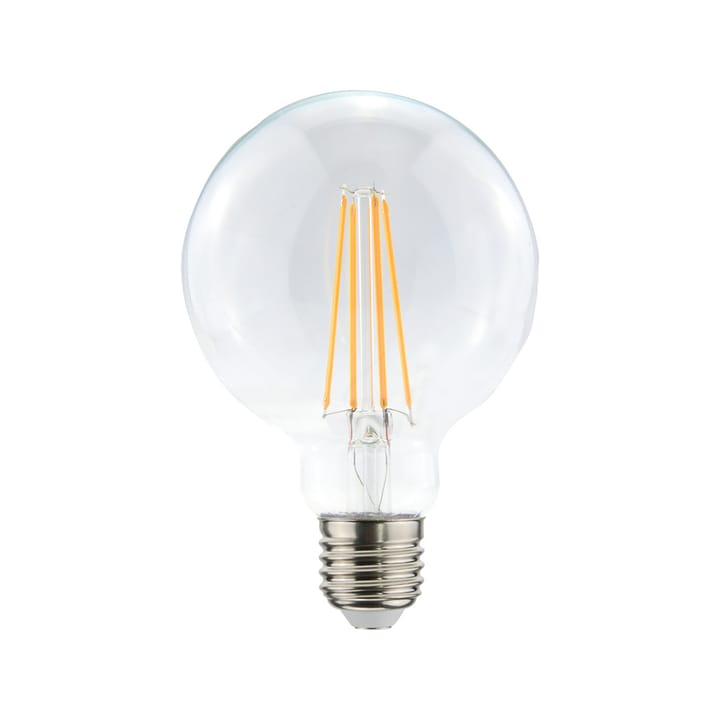 Bombilla LED de filamento Airam de 95 mm de luz E27 3,5W - Transparente regulable - Airam