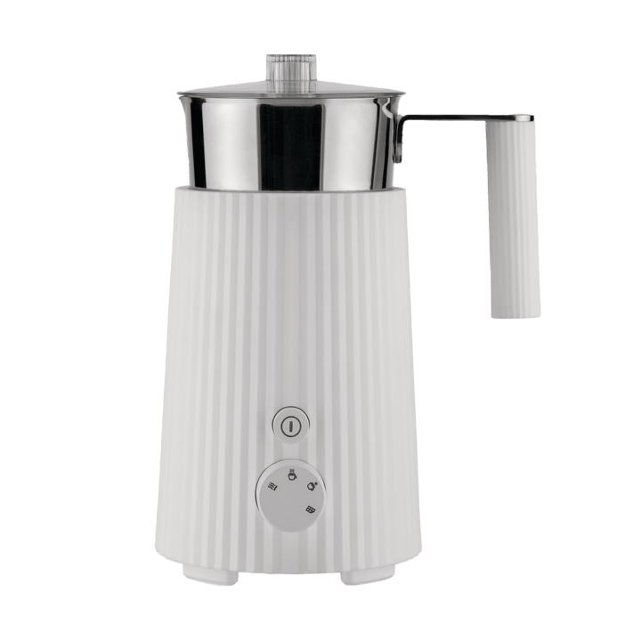 Espumador de leche Plissé 35 cl - Blanco - Alessi