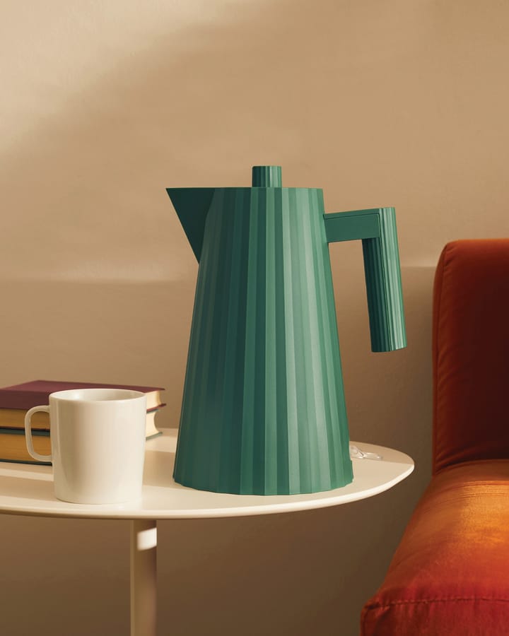 Hervidor de agua Plissé 1,7 l, Verde Alessi