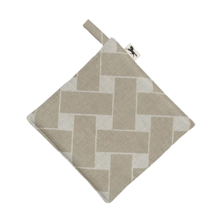 Agarradera XL Korg 23x23 cm - Natur-taupe - Almedahls