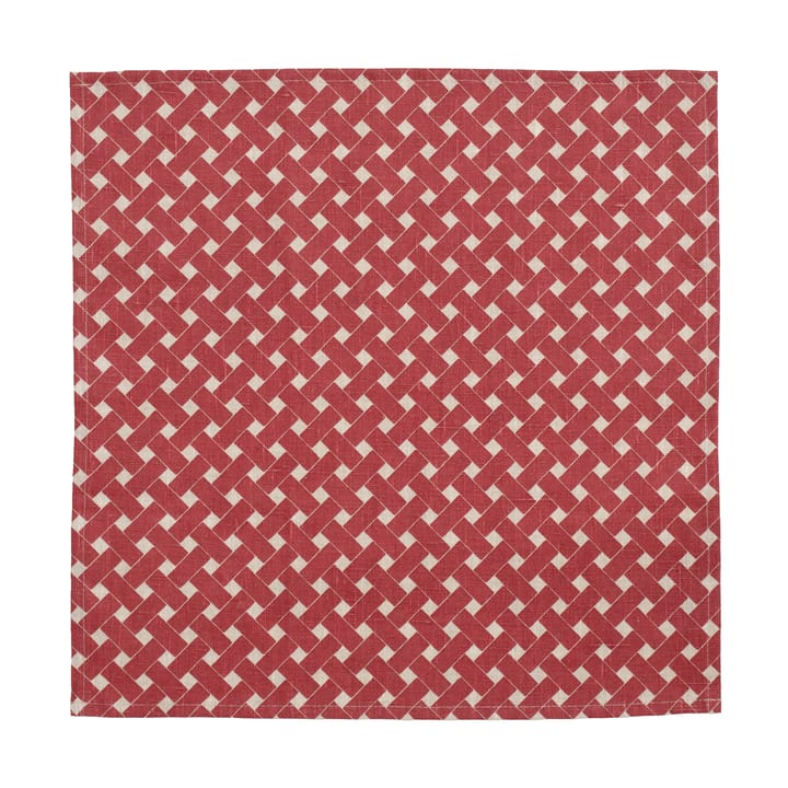 Servilletas 45x45 cm Korg, 2-pack - Rojo - Almedahls