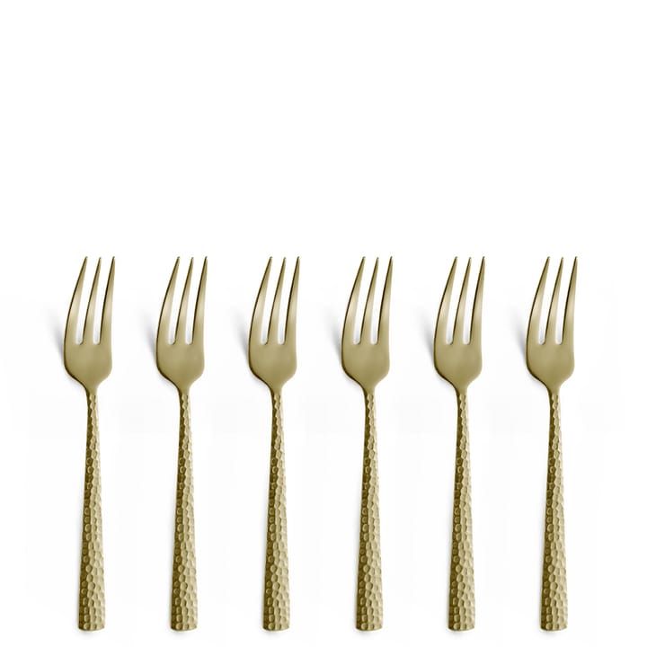 Tenedores de postre Felicity 15,6 cm 6-pack - Champagne - Amefa