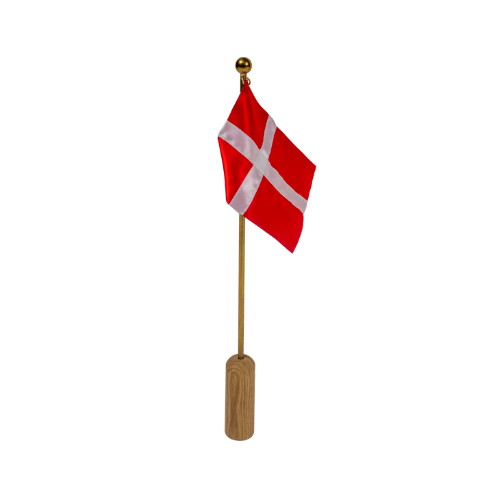 Bandera Celebrating Denmark 40 cm, Oak-brass Andersen Furniture