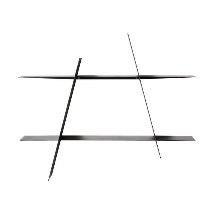 Estantería de pared A-Shelf Large 78x12x67 cm - Black - Andersen Furniture