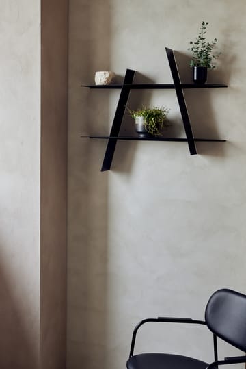 Estantería de pared A-Shelf Large 78x12x67 cm - Black - Andersen Furniture