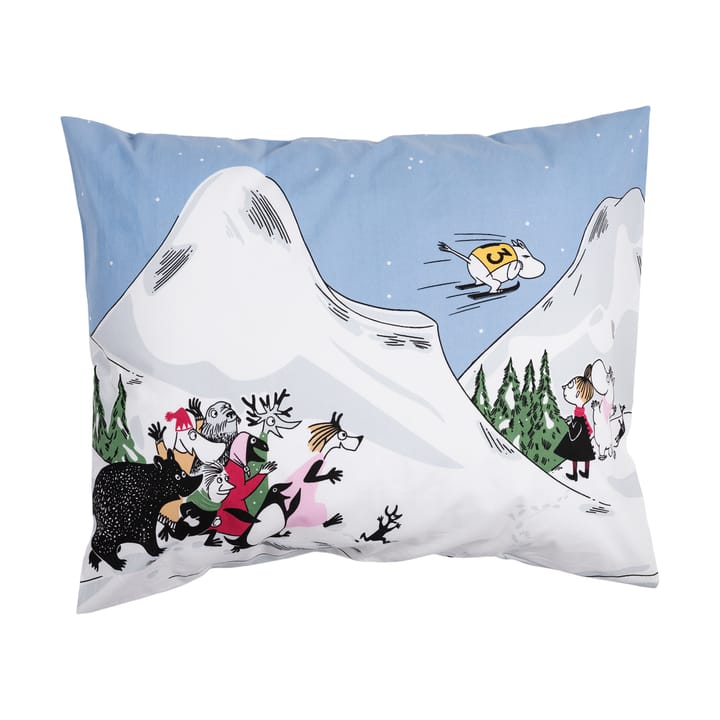 Funda de almohada Mumin Ski jumping - 50x60 cm - Arabia