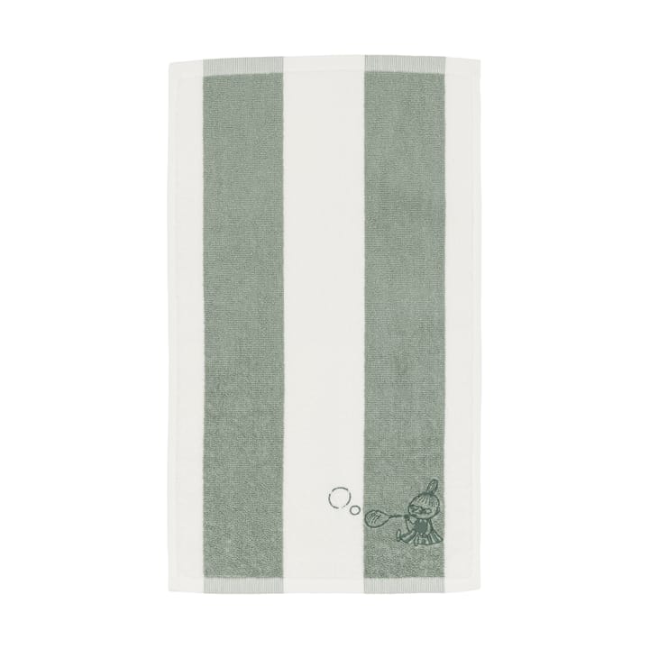 Toalla Mumin 30x50 cm - Lilla My verde-blanco - Arabia