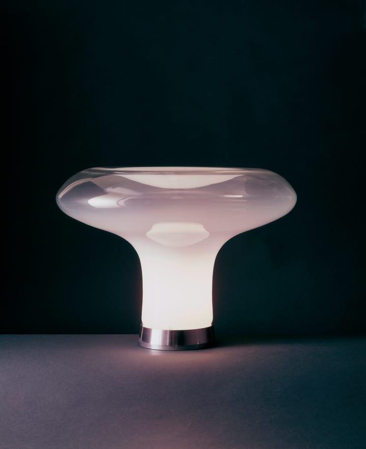 Lámpara de mesa Lesbo Ø52 cm, Blanco ópalo Artemide