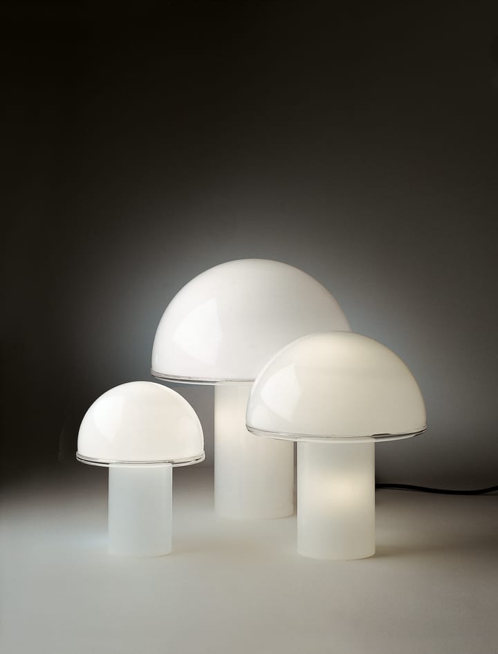 Lámpara de mesa Onfale Grande Ø36 cm, Blanco ópalo Artemide