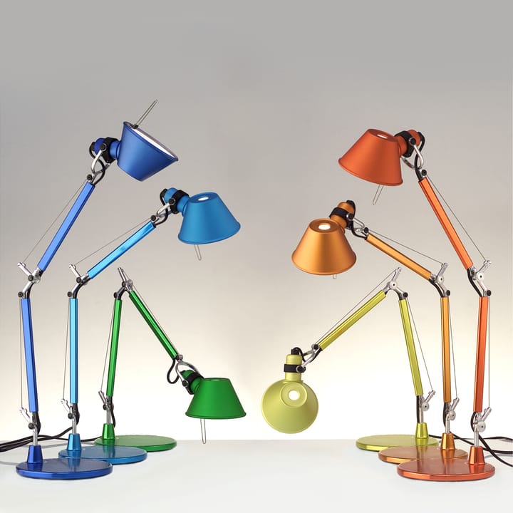 Lámpara de mesa Tolomeo micro - azul - Artemide