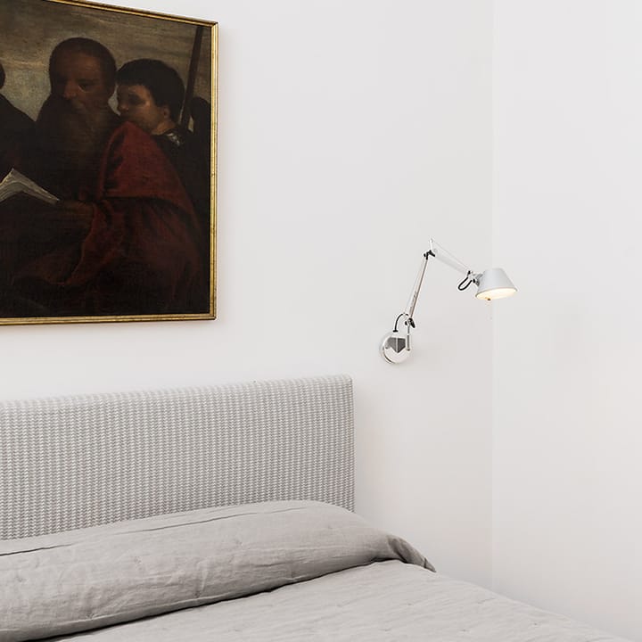 Lámpara de pared Tolomeo Micro, aluminio Artemide