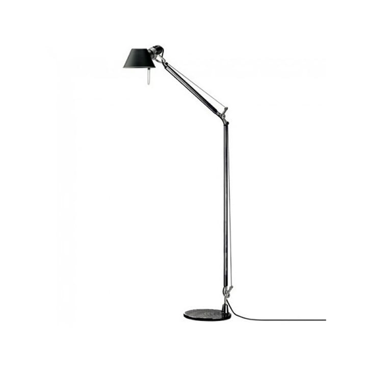 Lámpara de pie Tolomeo Reading E27 - negro - Artemide