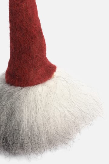 Duende navideño con barba - Rojo/gris, pequeño - Åsas tomtebod