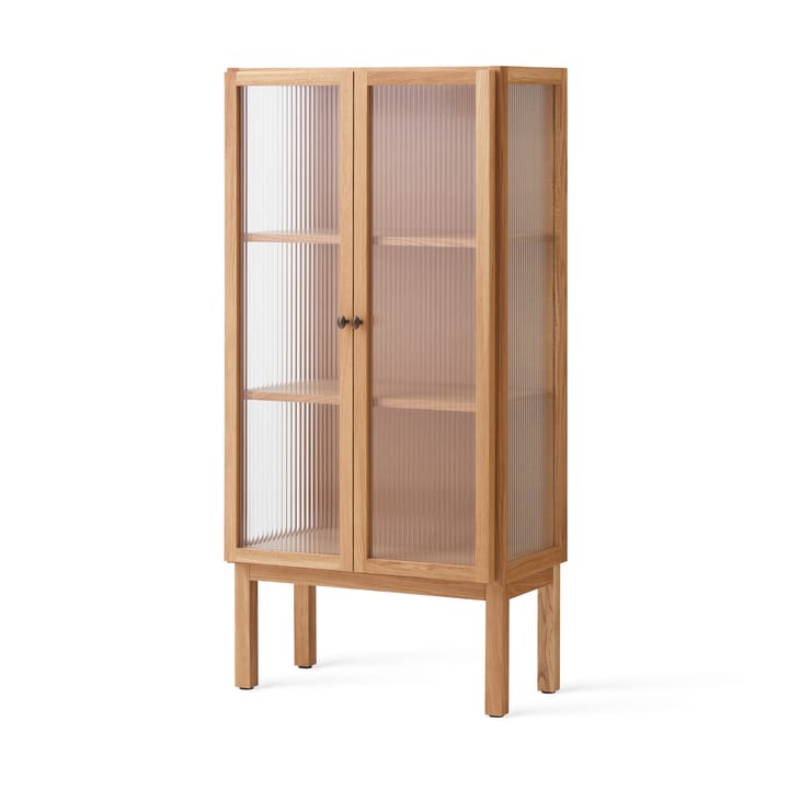 Armario con puertas de vidrio Curiosity 143 cm - Oak - Audo Copenhagen