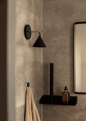 Lámpara de pared Cast Sconce diffuser - Black - Audo Copenhagen