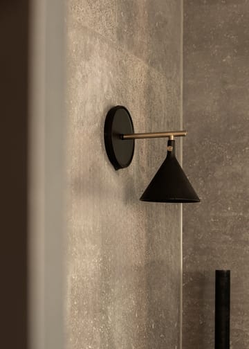 Lámpara de pared Cast Sconce diffuser - Black - Audo Copenhagen