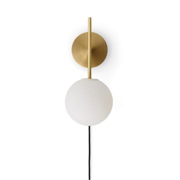 Lámpara de pared TR Bulb Suspended - Brushed brass - Audo Copenhagen