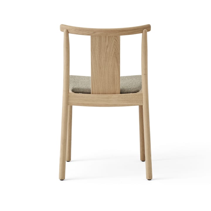 Silla con cojín de silla Merkur, Oak-Hallingdal 0200 beige Audo Copenhagen