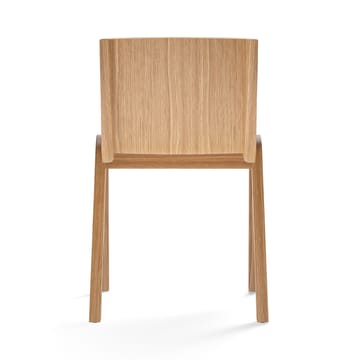 Silla Ready con asiento tapizado - Natural oak-Audo Bouclé 02 - Audo Copenhagen