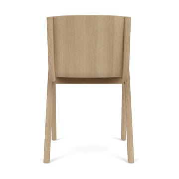 Silla Ready con asiento tapizado - Natural oak-Logan Jasmine - Audo Copenhagen