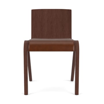 Silla Ready con asiento tapizado - Red oak-Dakar 0329 Brown - Audo Copenhagen