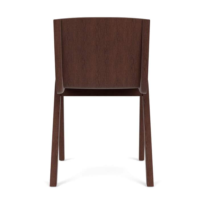 Silla Ready con asiento tapizado, Red oak-Dakar 0329 Brown Audo Copenhagen