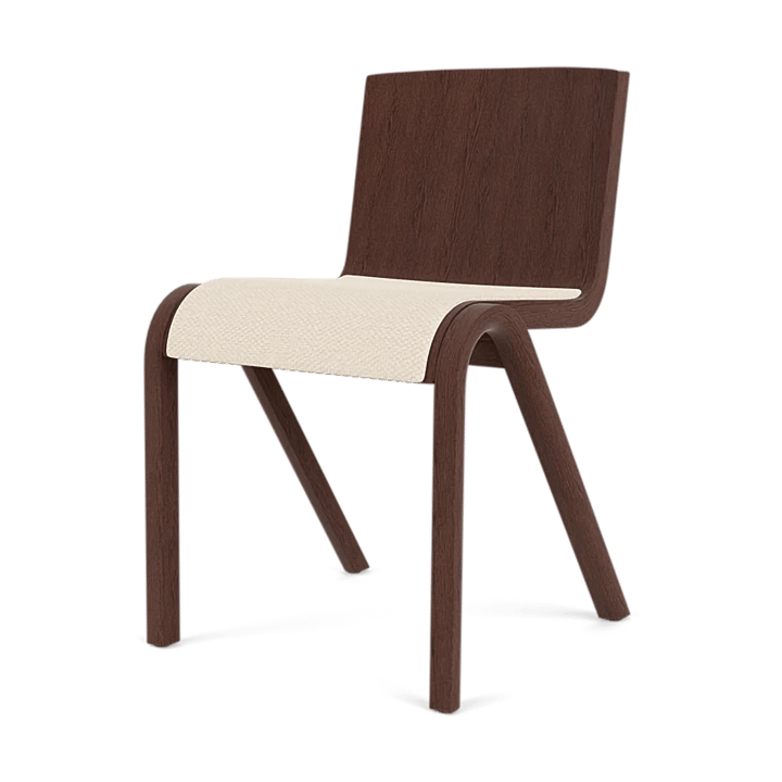 Silla Ready con asiento tapizado - Red oak-Logan Jasmine - Audo Copenhagen