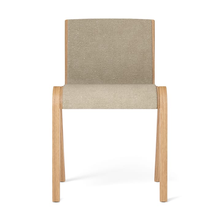 Silla tapizada Ready, Natural oak-Audo Bouclé 02 Audo Copenhagen