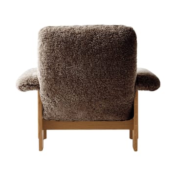 Sillón Brasilia - Natural oak-Sahara sheepskin curly - Audo Copenhagen