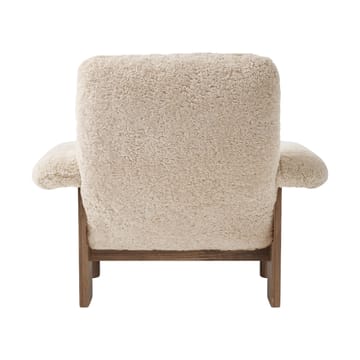 Sillón Brasilia - Walnut-Nature sheepskin curly - Audo Copenhagen