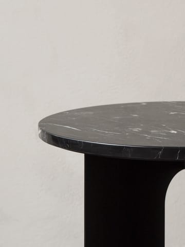 Tablero Androgyne para mesa auxiliar Ø65 cm - Nero Marquina - Audo Copenhagen