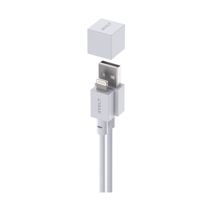 Cable USB-A a Lightning de 1,7 m Cable 1 - White - Avolt