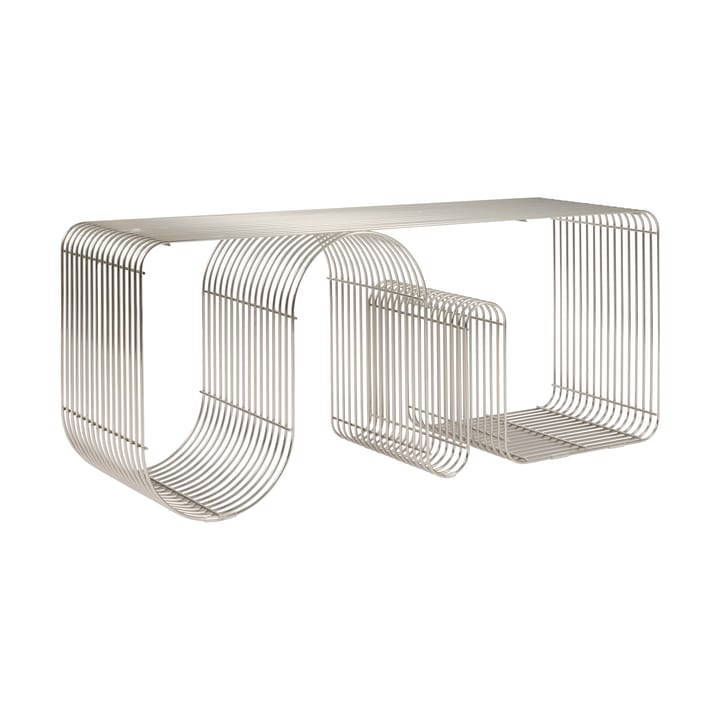 Banqueta Curva 100 cm - Plata - AYTM