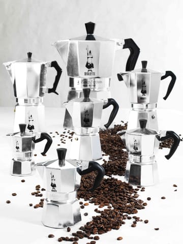 Cafetera Bialetti Moka 3 tazas - Plateado - Bialetti