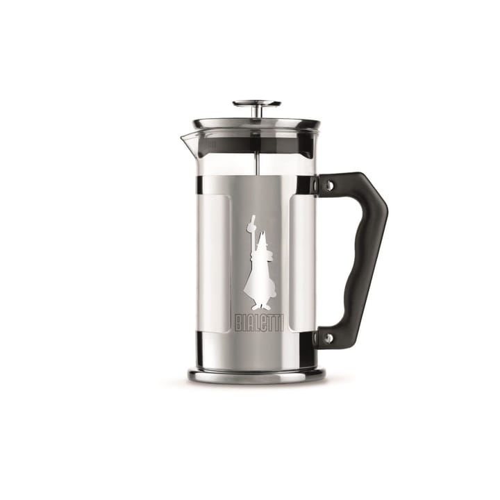 Cafetera de émbolo Preziosa 3 tazas - Plateado-negro - Bialetti