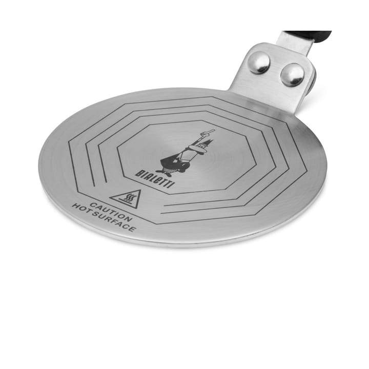 Placa de inducción Bialetti Ø13 cm - Plateado-negro - Bialetti