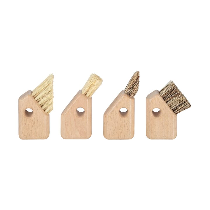 Cepillo de cocina Aves 4 piezas - Natur - blomus