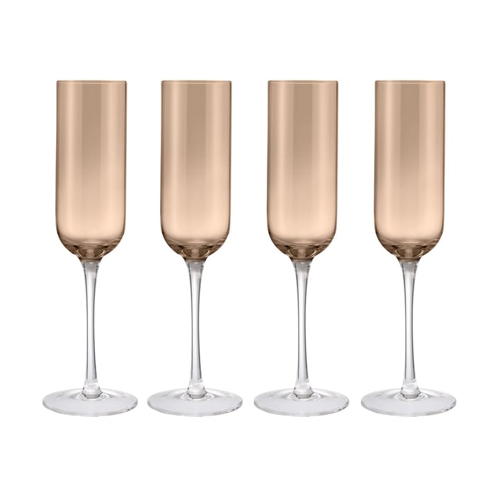 Copas de champagne Fuumi 22 cl 4-pack - Café-claro - Blomus