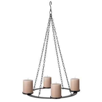 Candelabro de adviento Jutta velas gruesas Ø40 cm - negro - Bloomingville