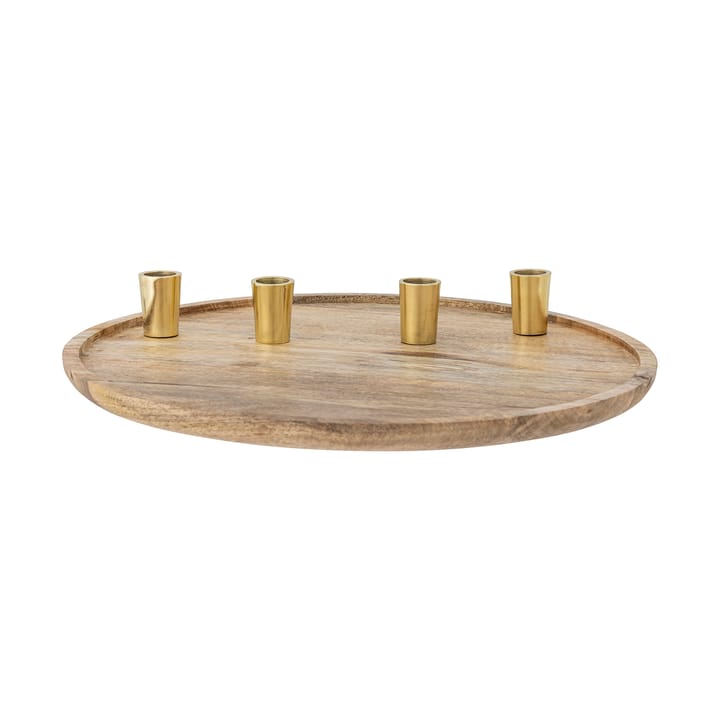 Candelabro de Adviento Kanga Ø40 cm - Madera de mango - Bloomingville