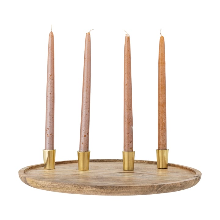 Candelabro de Adviento Kanga Ø40 cm - Madera de mango - Bloomingville