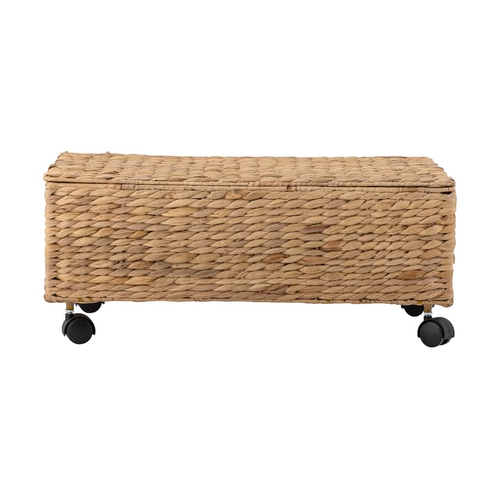 Cesta con tapa Nelas 63x40x26 cm - Natur - Bloomingville