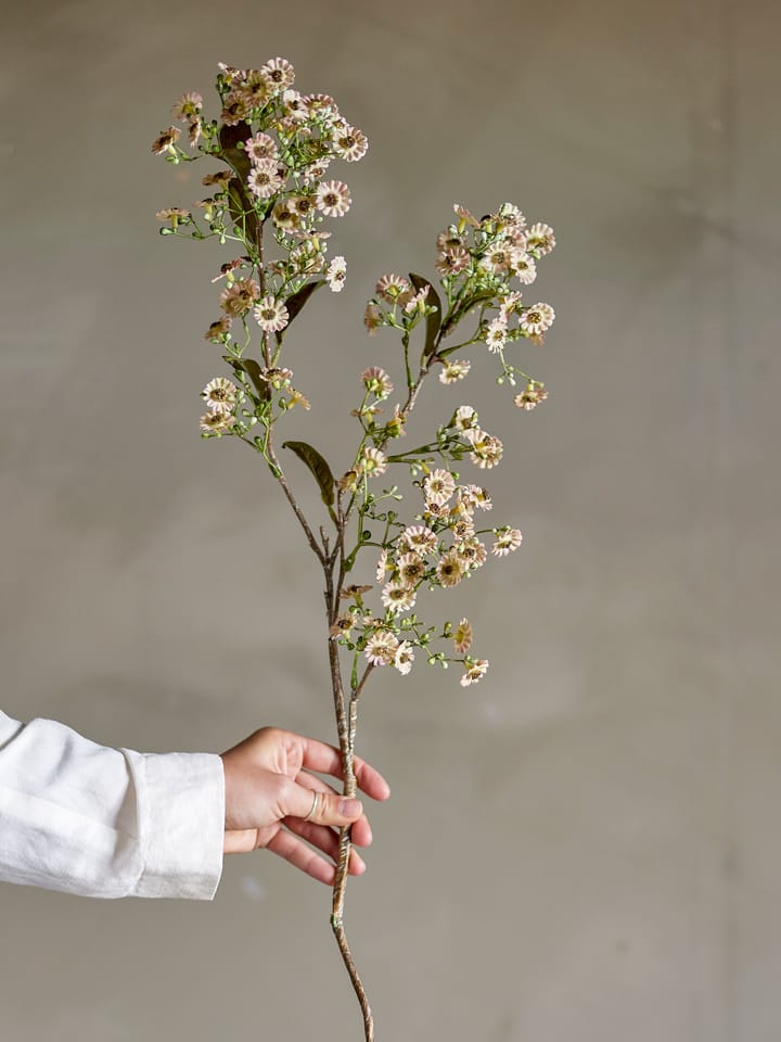 Flor de cera Stem, Blanco Bloomingville